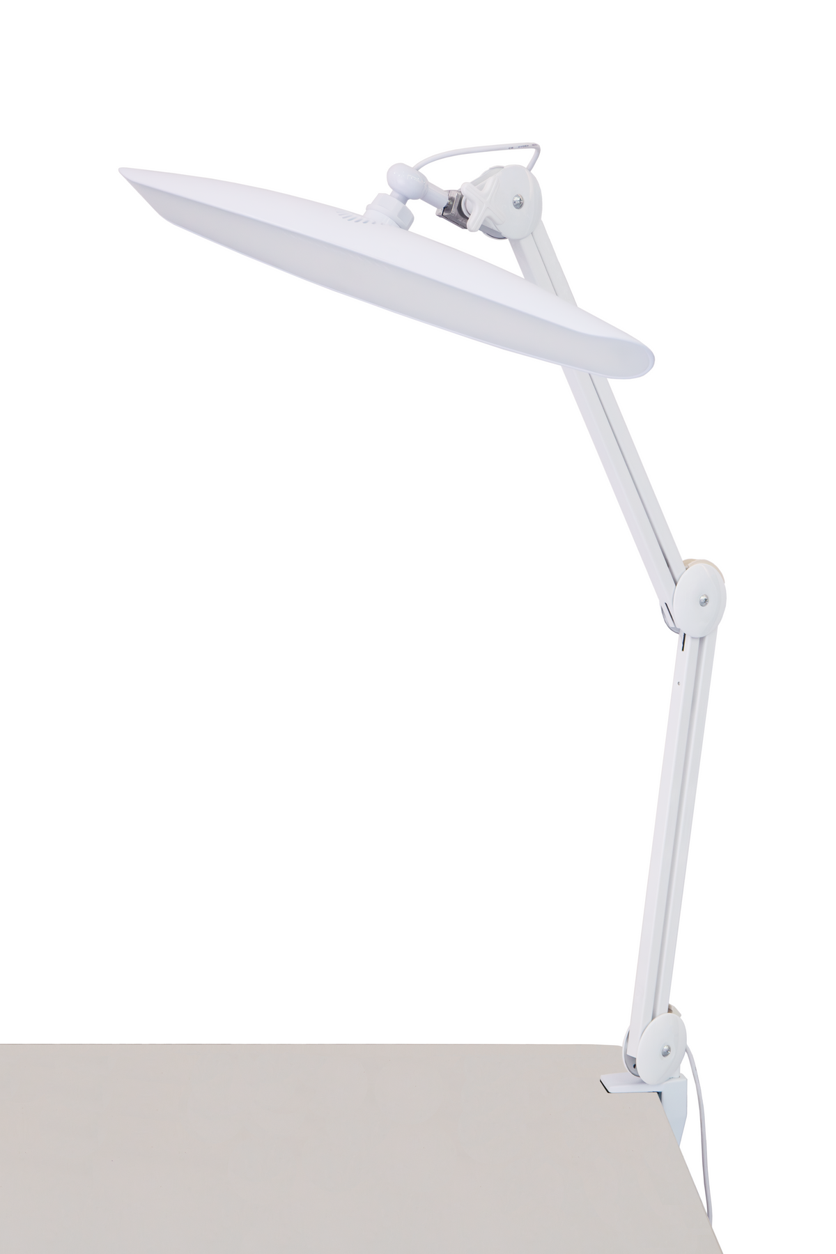 Foldable LED Lamp with Desk Clamp