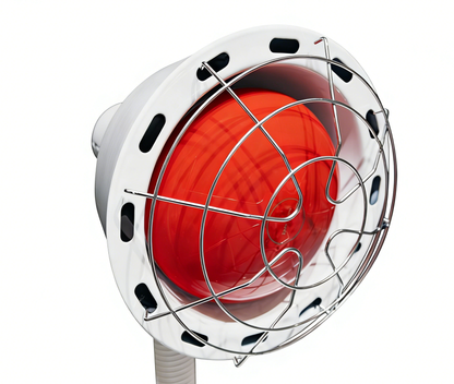 Desktop red light heat lamp