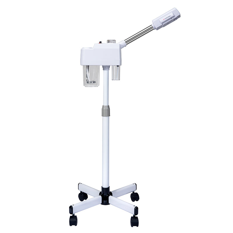 Hot Mist Facial Steamer with Aroma and Single Nozzle – Button-Operated Version