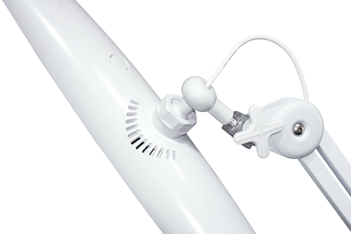 Foldable LED Lamp with Desk Clamp