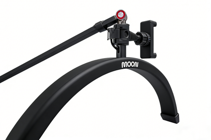 16" Moon Floor Lamp - Adjustable Arm