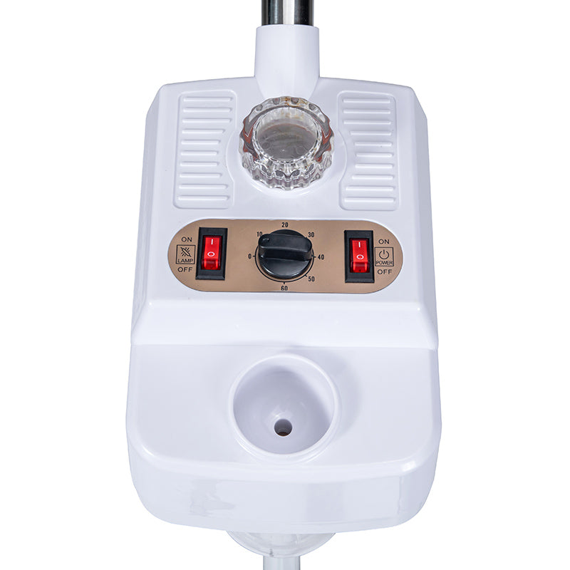 Hot Mist Facial Steamer with Aroma and Single Nozzle – Button-Operated Version