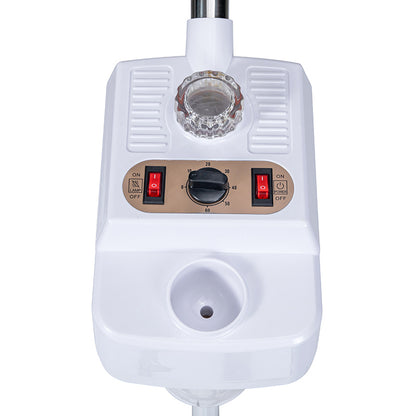 Hot Mist Facial Steamer with Aroma and Single Nozzle – Button-Operated Version
