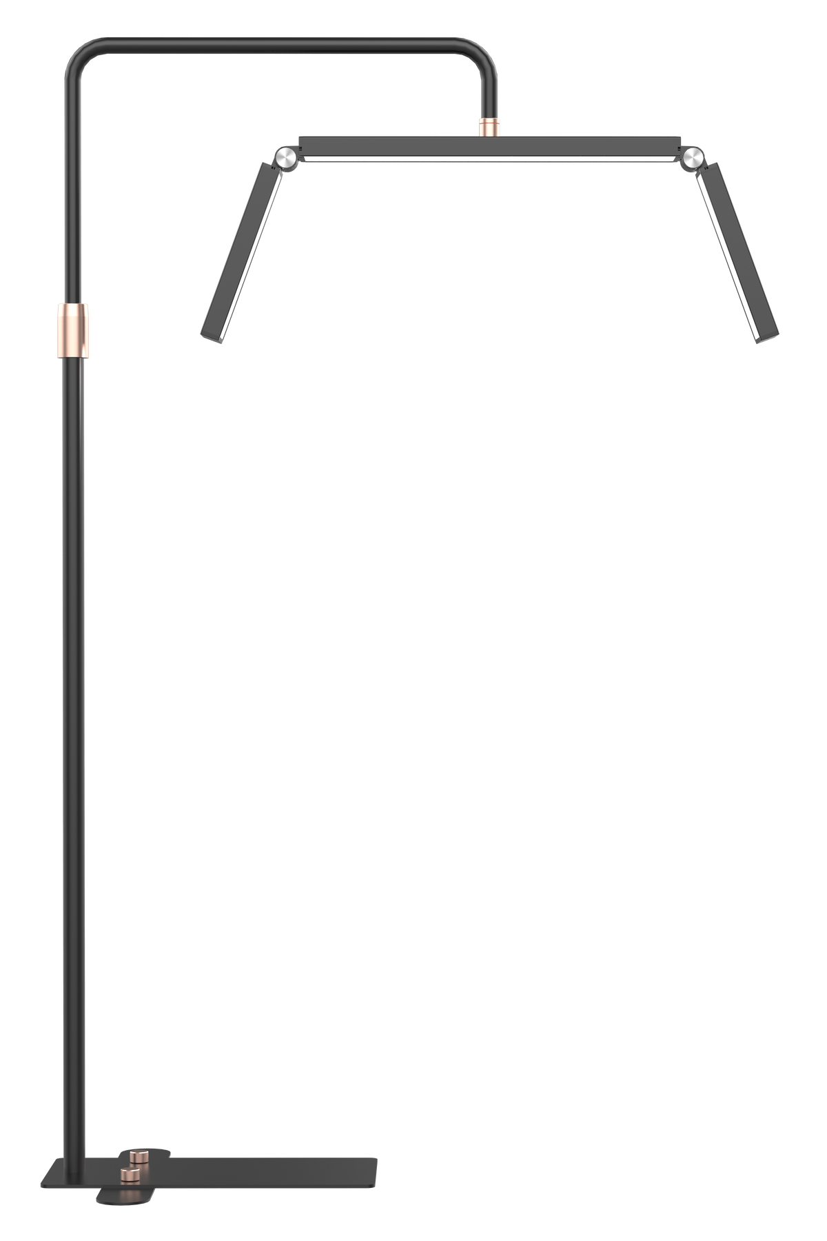 36" Moon Floor Lamp with Three Foldable Sections
