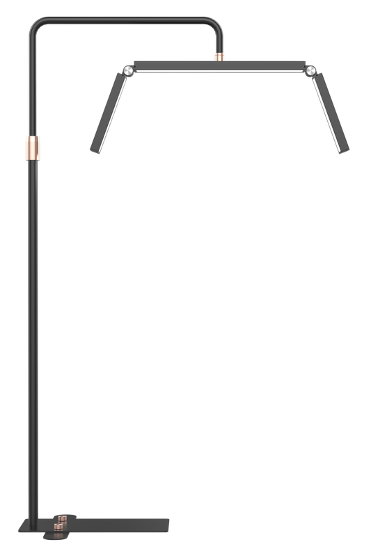 36" Moon Floor Lamp with Three Foldable Sections