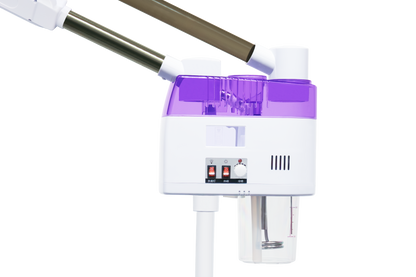 Dual-Nozzle Hot and Cool Facial Steamer - Knob-Adjustable model