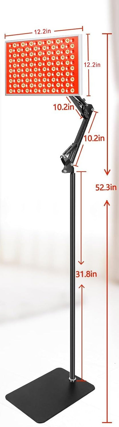 Floor-Standing Red Light Therapy Panel