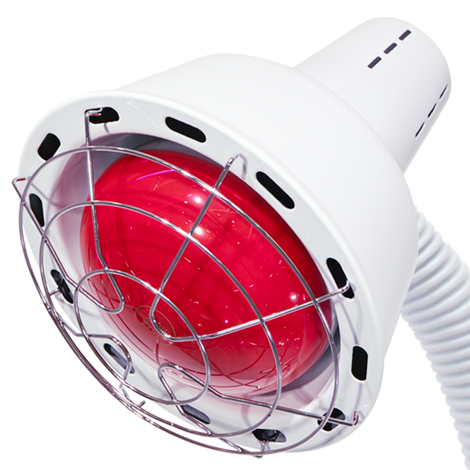Single-head Infrared heat lamp