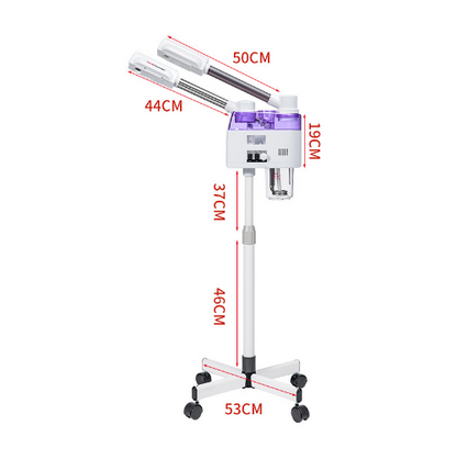 Dual-Nozzle Hot and Cold Facial Steamer - Three-button model
