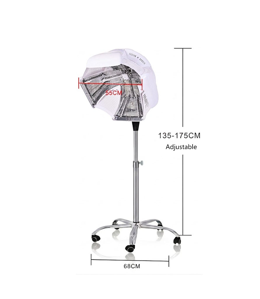 Jellyfish-style hair dryer