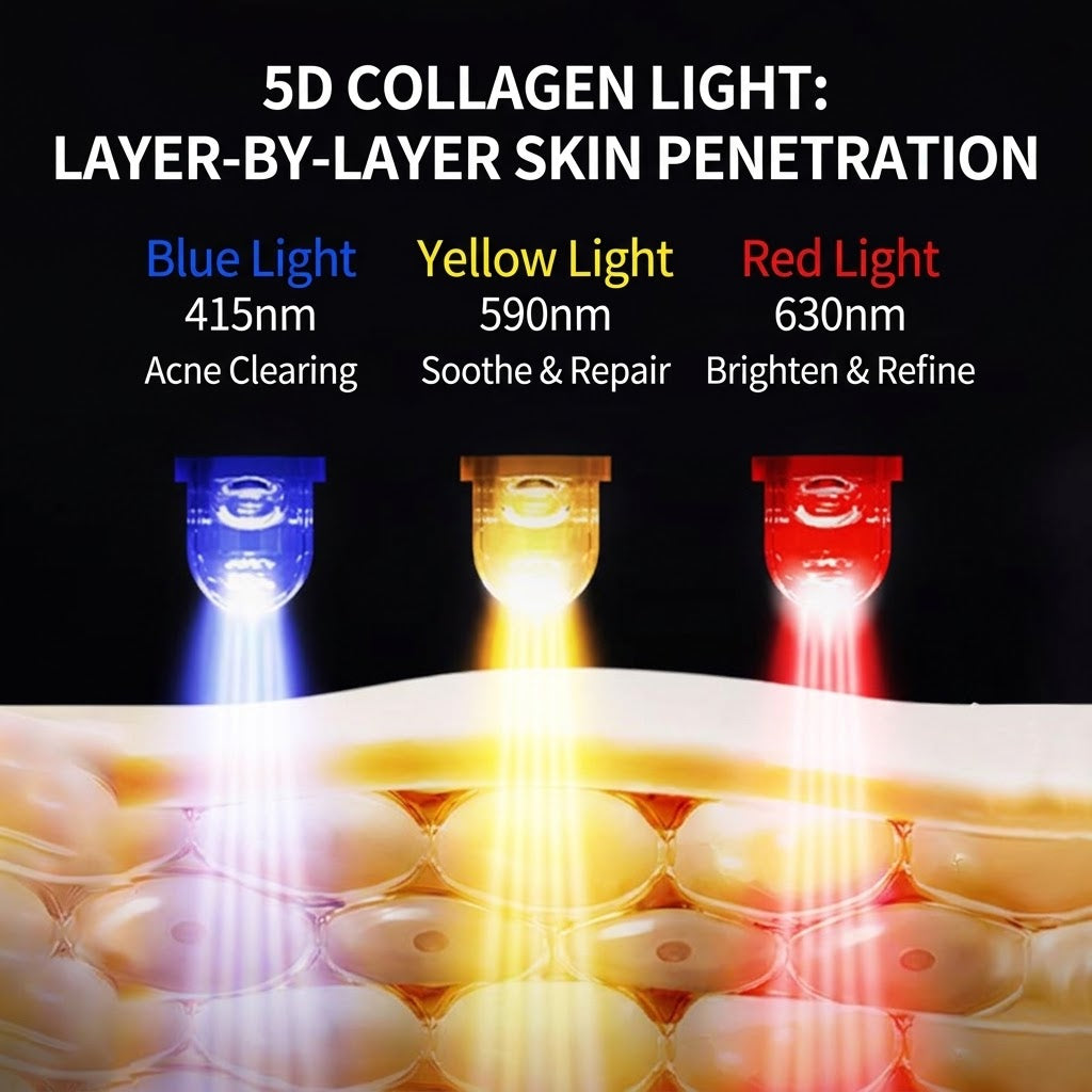 4-Color LED Beauty Light Panel