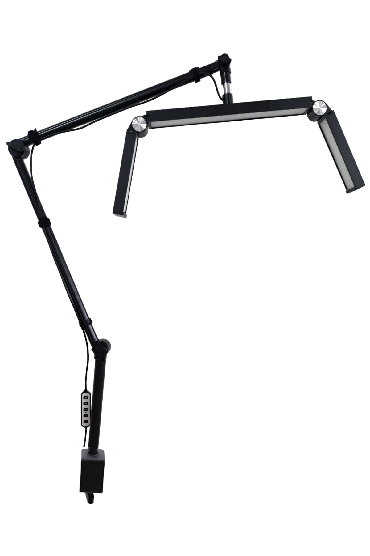 26" Moon Light with Desk Clamp and Three Foldable Sections