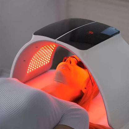 Foldable 7-Color LED Phototherapy Device