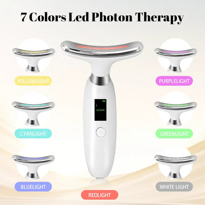Multi-Color LED Neck Rejuvenation Device
