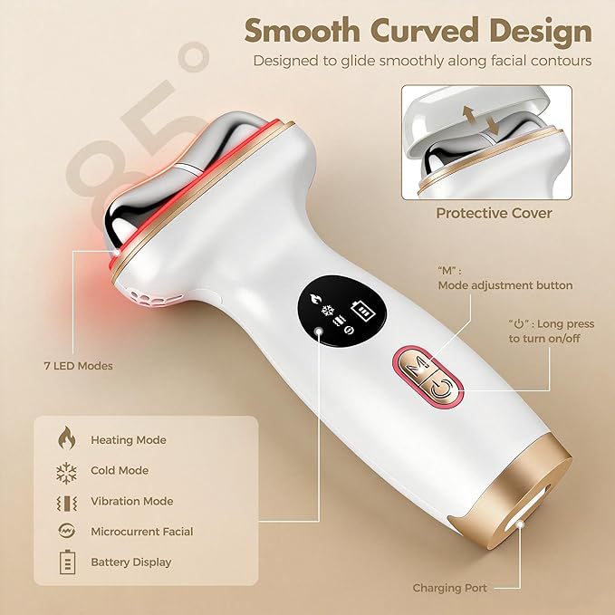 Light Therapy Hot & Cold Neck Beauty Device