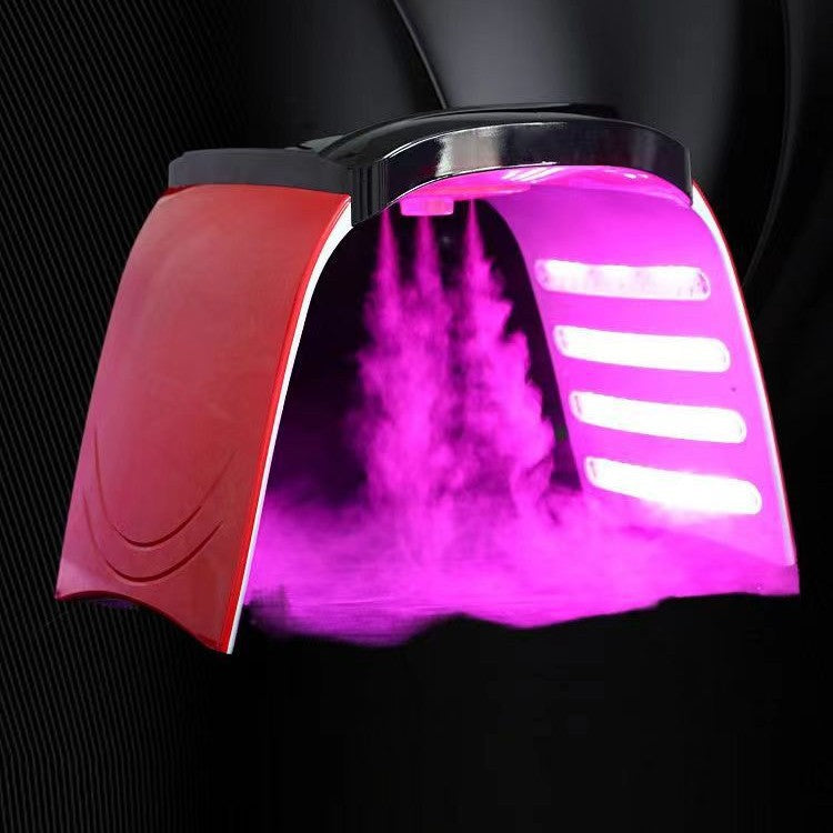 7-Color LED Phototherapy Device with Hot and Cold Mist
