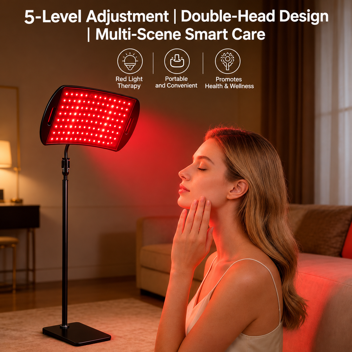 3-in-1 Red Light Therapy Panel