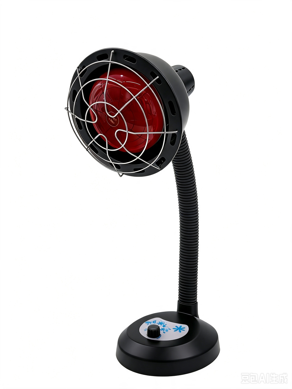 Desktop red light heat lamp